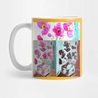 Collage of Poppies Mug